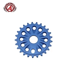 ALTALINE 25 TEETH ALLOY BICYCLE CHAINRING FREESTYLE/BMX BIKES 1/2 X 1/8 BLUE.
