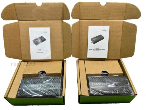 ( 2-pack Frontier FCA252 MoCa 2.5 Ethernet Network Adapter Black Brand New * - Picture 2 of 18