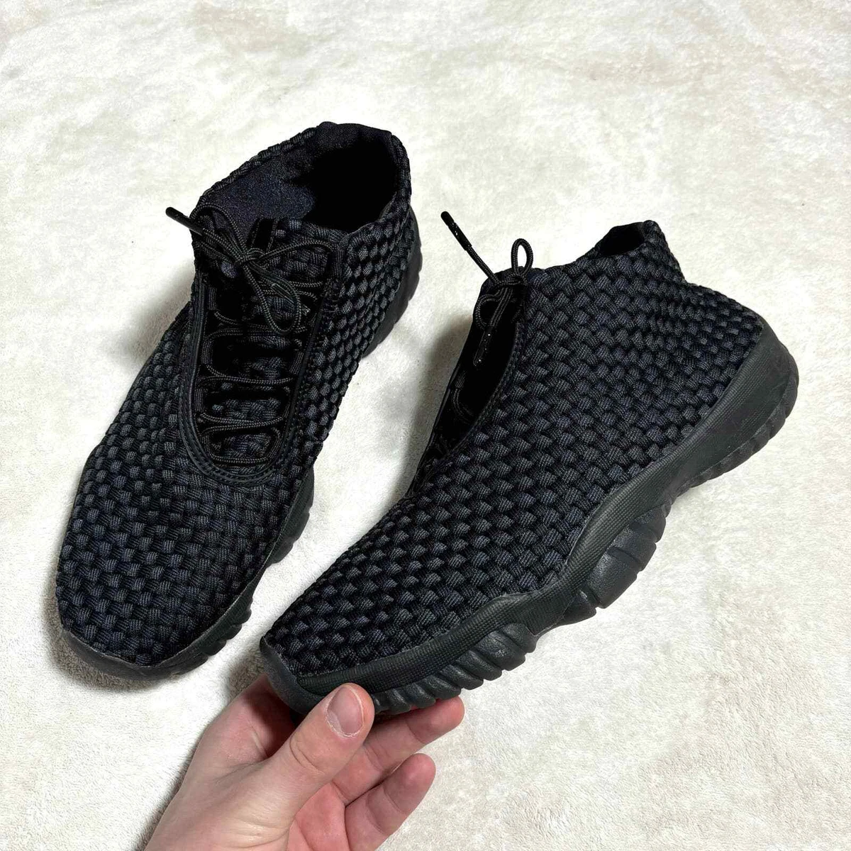 Air Jordan Men s Future Triple Black 656503 001 Shoes Sneakers Sz 10