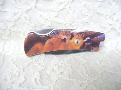 Wolf Stainless Steel Folding Pocket Knife