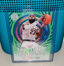 2019-20 Illusions LeBron James Emerald Mystique Parallel SP #7 Acetate LA Lakers
