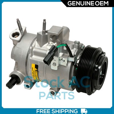 New OEM A/C Compressor 6SBH14C for Ford Mustang 5.0L - 2018 to 2023 - YCC465 QU