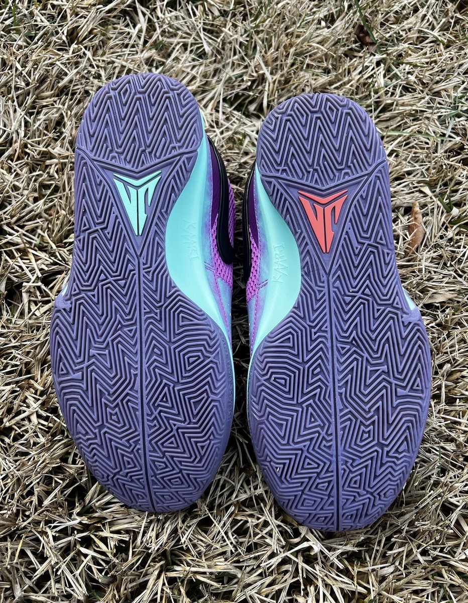 NEW Nike Ja 1 Christmas Purple Blue Size 5.5 Basketball Shoes