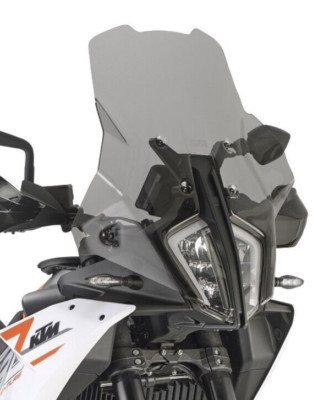 Givi D7716S WINDSCREEN KTM 790 ADVENTURE 2023 75 mm Taller Higher SMOKED Screen