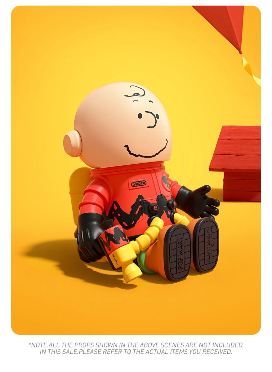 セールMEGA SPACE MOLLY 100% チャーリー・ブラウン & スヌ Pop Mart Meg Space Molly Charlie Brown & Snoopy 100% - US
