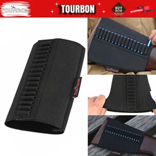 Hunting Rifle .22LR Shells Holder Elastic Buttstock Cover Ammo Sleeve-TOURBON