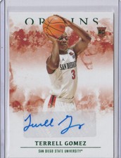 2021-22 Chronicles DRAFT TERRELL GOMEZ ROOKIE/RC AUTO