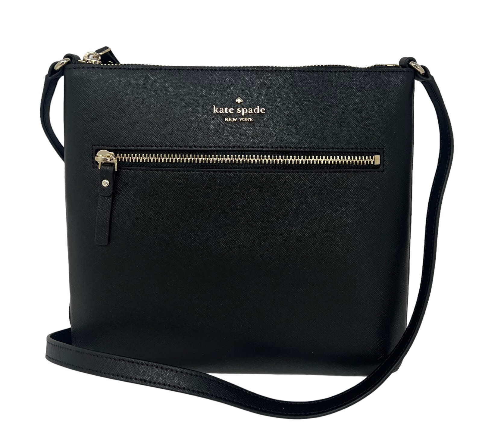 Kate Spade Laurel Way Rima Black Leather Crossbody Bag K6881 229 eBay