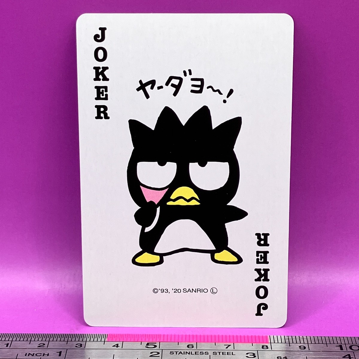 まる様 NM Bad Badtz-Maru - Sanrio Characters Playing Card JOKER Kawaii