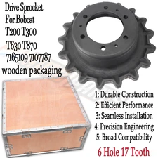 Drive Sprocket 6 Hole fits Bobcat T200 T300 T630 T870 T740 Skid Steer Loader