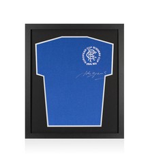 rangers 1972 signed shirt