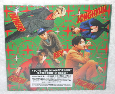 SHINee Vol. 5 1 of 1 Taiwan CD+76P photobook+24P+card sheet | eBay