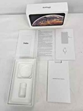 Apple iPhone XS Max 256GB Gold Empty Box Only w/Items Shown in Photo Only