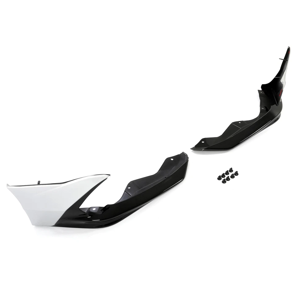 Para Acura TLX 2018 2019 2020 PP Spoiler dianteiro para-choque lábios esquerda e direita - Imagem 4 de 4