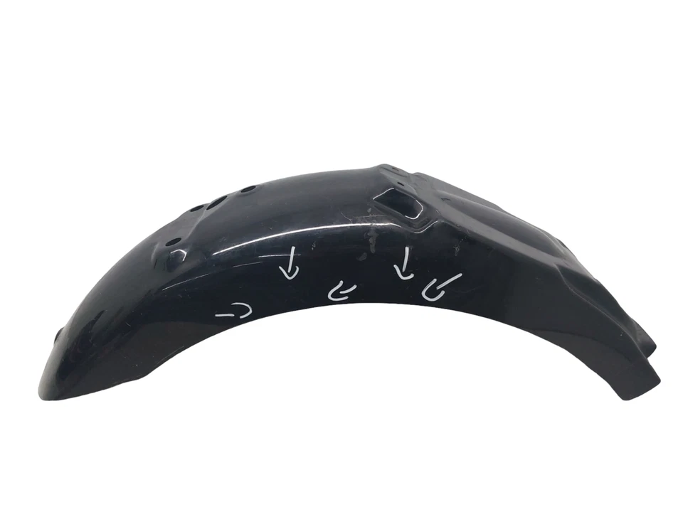 Guardabarros trasero con arañazos y parachoques Triumph Bonneville T100 2008/2016 Foto 4 de 4