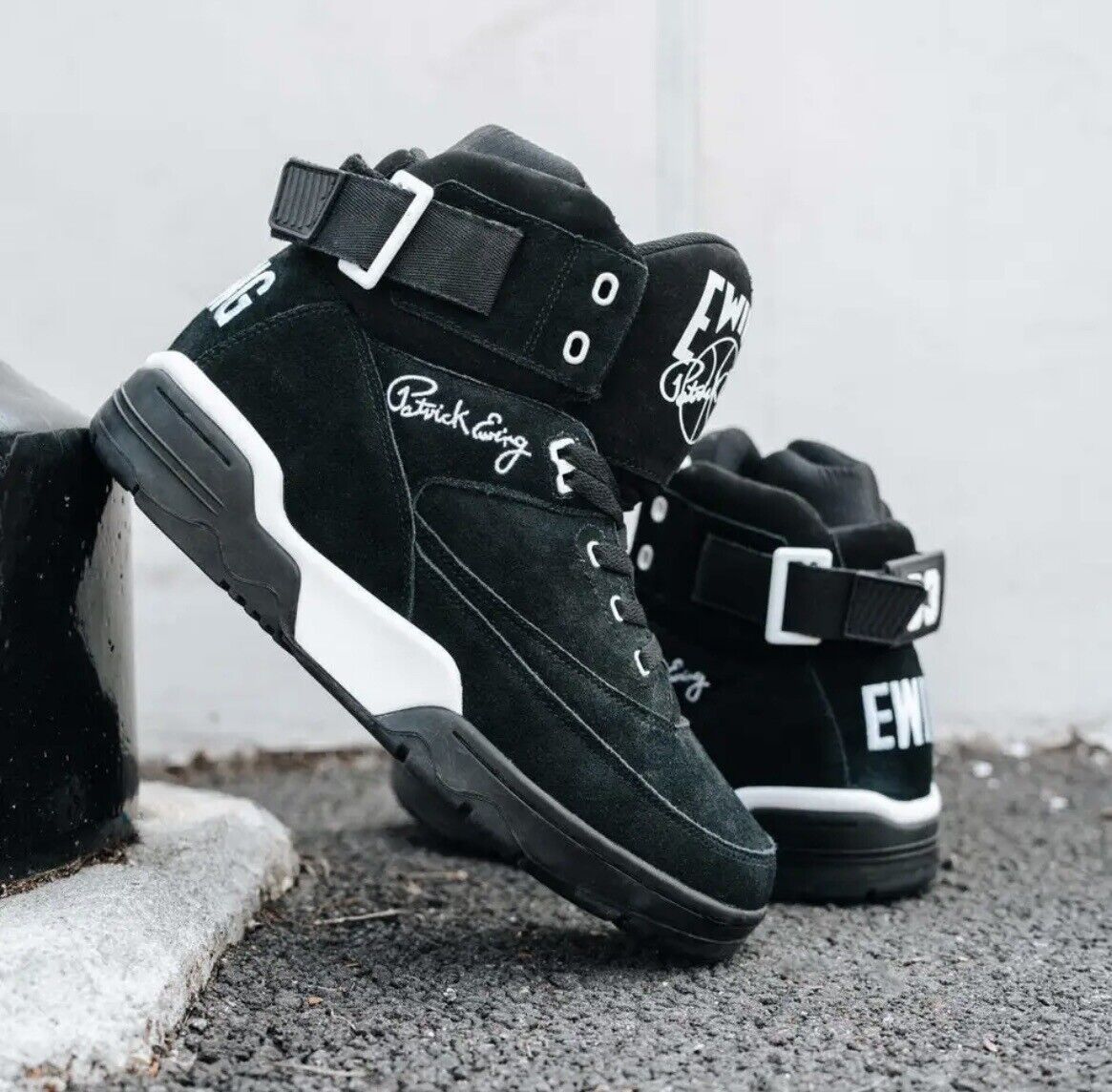 PATRICK EWING ATHLETICS 33 HI OG Black Suede/White Size 6 | eBay PATRICK EWING ATHLETICS 33 HI OG Black Suede/White Size 6 | eBay