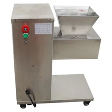 Electric Commercial Meat Slicer Cutter w/2.5mm Blade Stainless 400KG/H 110V 900W