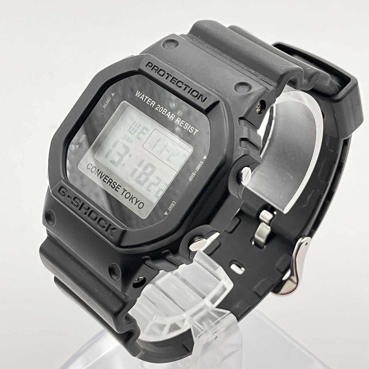 美品 CASIO G-SHOCK コンバース Tokyo DW-5600VT 黒 CASIO G-SHOCK Converse Tokyo DW-5600VT collaboration limited