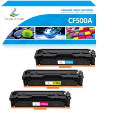 3PK Toner Compatible With HP 202A CF501A CF502A CF503A LaserJet M254dw M281cdw