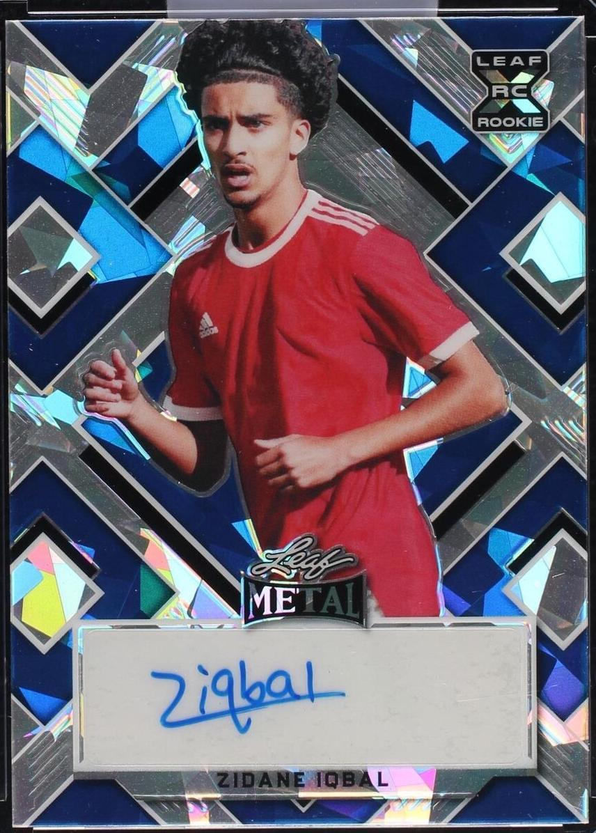 2022 Leaf Metal - Zidane Iqbal #BA-ZI1 for sale | eBay