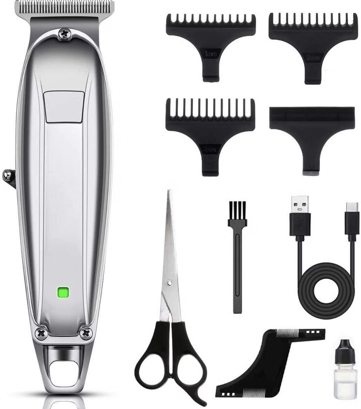 Hair Clipper Rechargeable Trimmer Beard 3 Combs | eBay