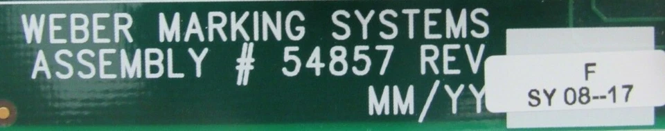 NUEVA PLACA DE CIRCUITO WEBER 54857 REV F Foto 3 de 3