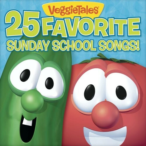 25 Favorite Sunday School Songs by Veggietales (CD, 2009