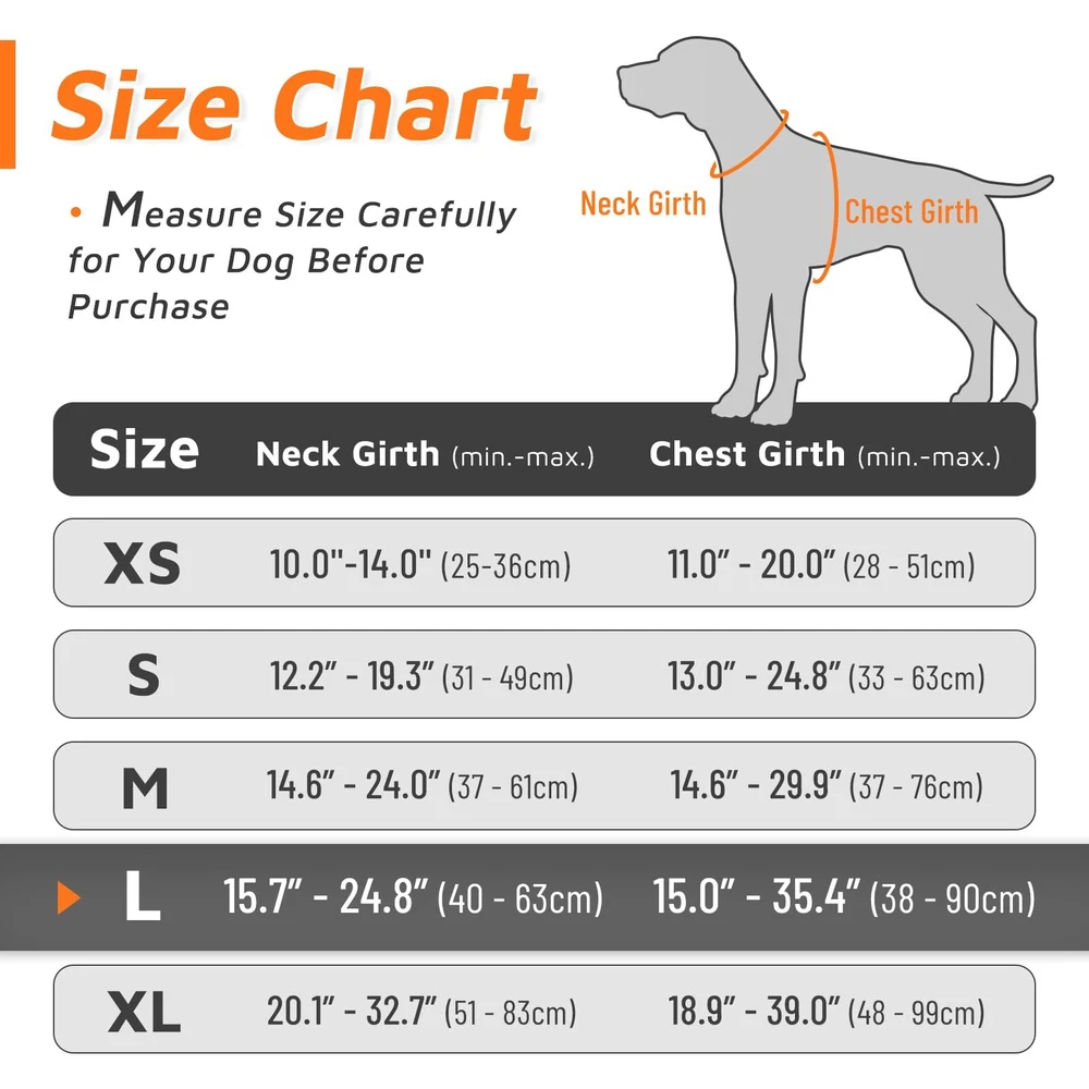 Dog Harness for Large Dogs, No Pull Service Vest with Reflective Strips and C...