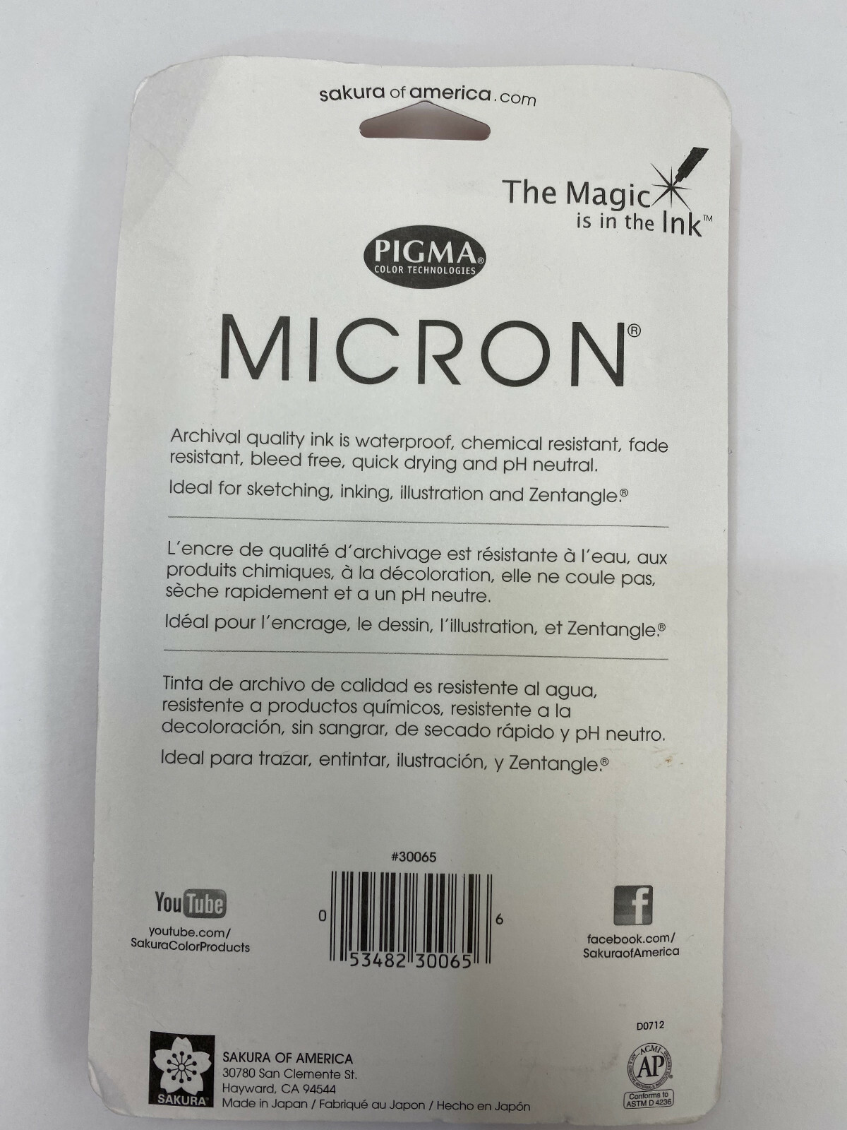 Sakura Of America Pigma Micron Color Pen 05 Set