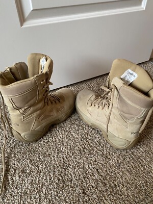 Reebok Rapid Response Tactical Boots Tan Beige 8 display picture 1