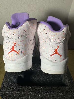 paint splatter jordan 5