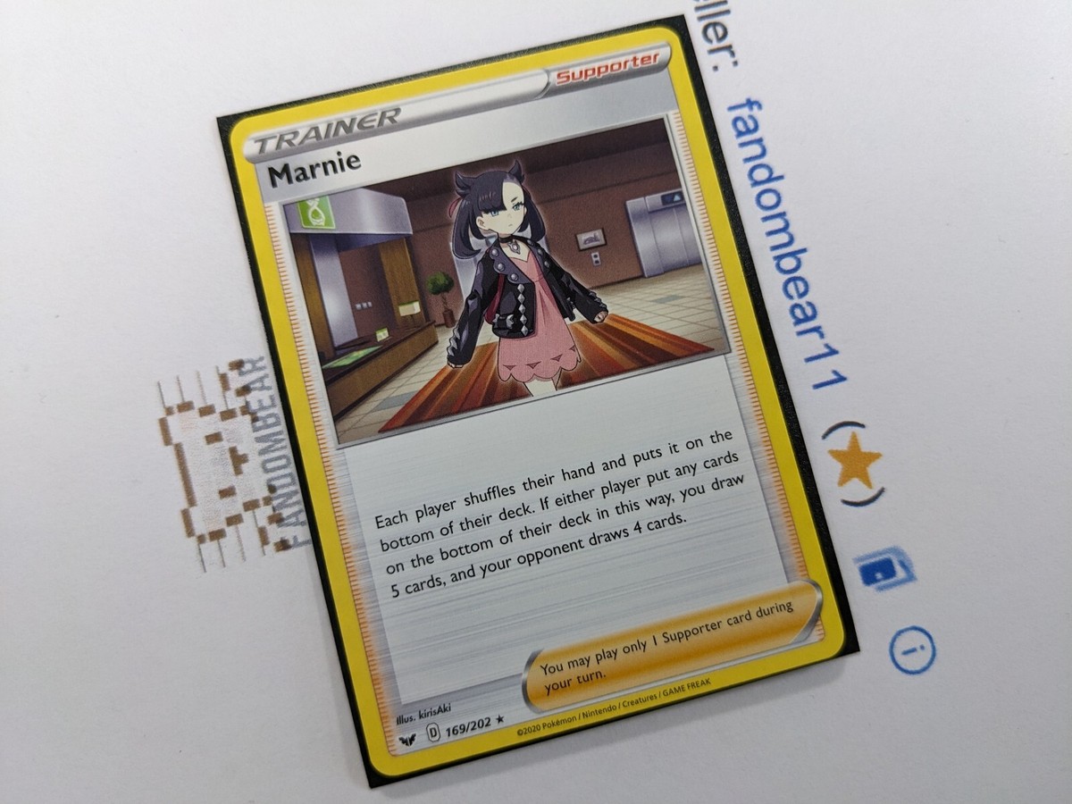 marnie rare card Marnie's Pride (145/172) [Sword & Shield: Brilliant Stars] main image 1
