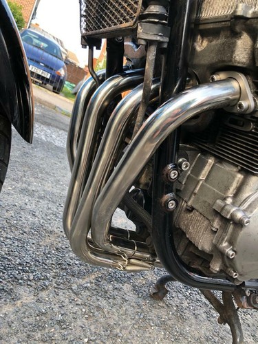 Manifesto intestazione scarico acciaio inox tubo di scarico adatto a GSF1200 96-06 Bandit - Foto 7 di 7