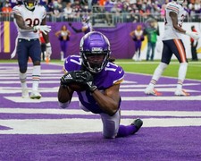 K.J. OSBORN 8X10 PHOTO MINNESOTA VIKINGS PICTURE NFL ACTION