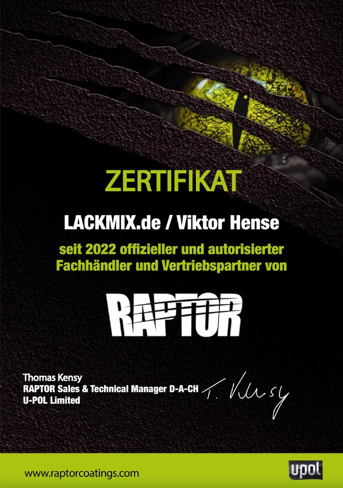 Raptor Lack Gebinden-Sets. Ca. 50 schwarze, graue und weiße Töne. Upol - Bild 2 von 4