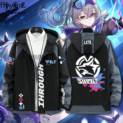 New Honkai: Star Rail Silver Wolf Coat Unisex Zip Jacket Sweatshirts Men's Tops