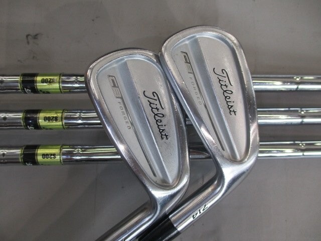 Titleist CB 714 Irons #6-9.P(5Clubs)/DG/Flex:S200/Iron set | eBay