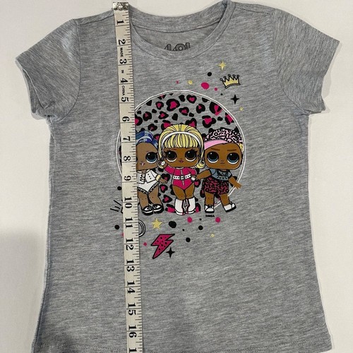 LOL Surprise Grey Shirt - Size 6/6x. - Picture 4 of 4
