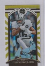Tyrell Williams 2020 Panini Legacy Gold Mini Refractor 07/25 Raiders