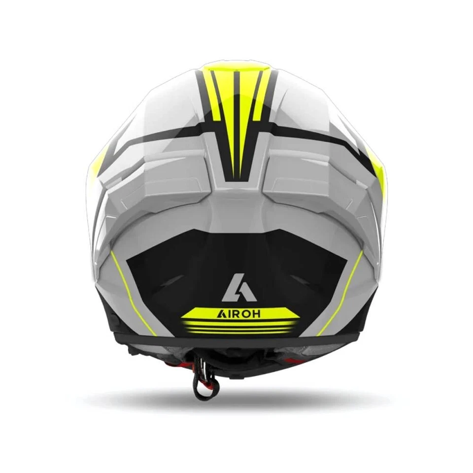 Casco Integrale Airoh Matryx Thron Giallo Lucido - Immagine 2 di 2