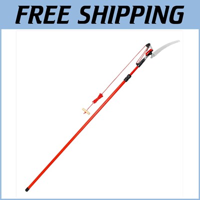 Versatile DualLink Tree Saw & Pruner - 10ft Extendable & Durable Fiber Poles