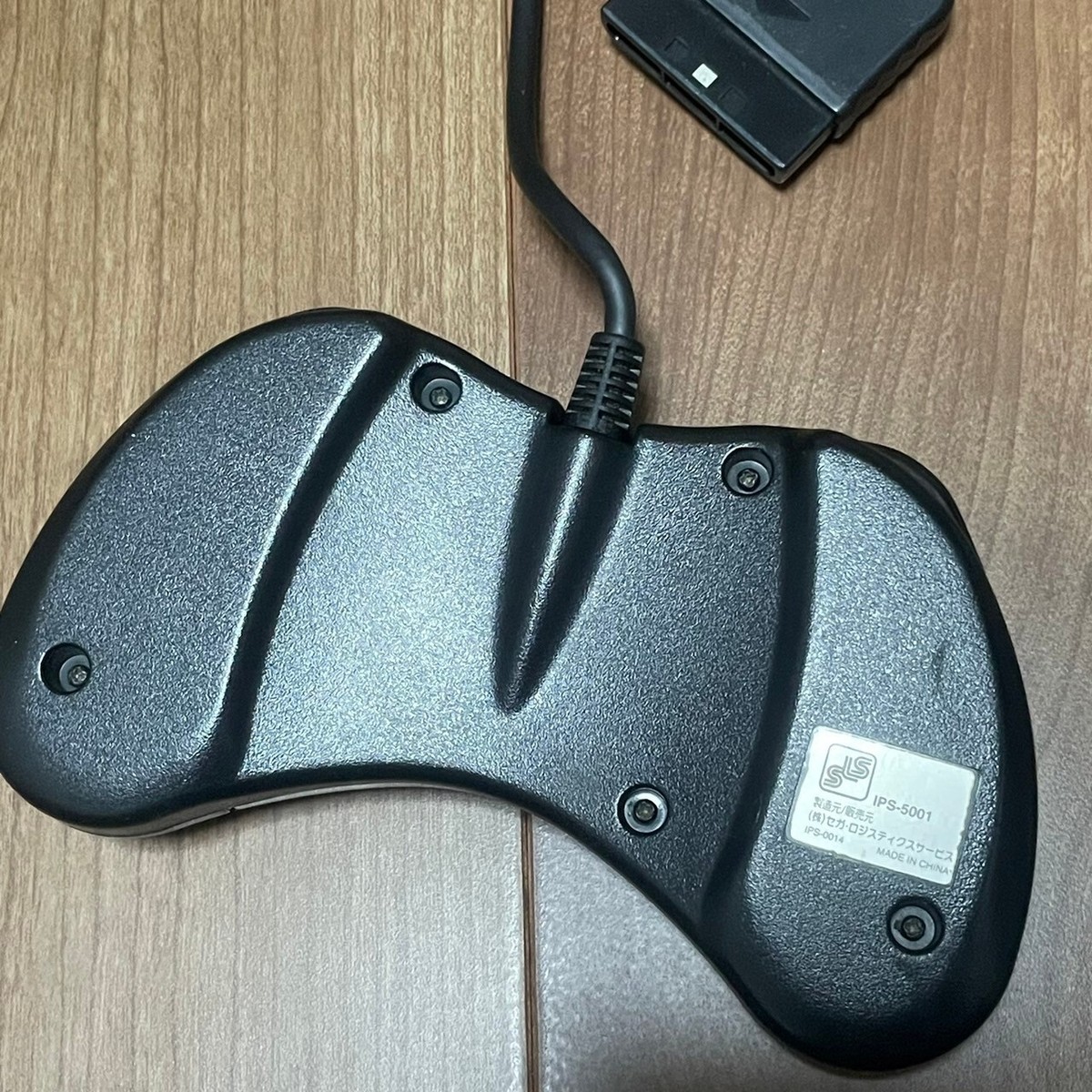 【SEGA】PS2/PS対応 復刻版 セガサターンパッド IPS-5001 Sega Sony Playstation 2 Saturn Controller Pad Black 2 PS2