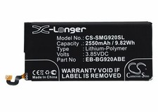 2550mAh Battery For Samsung Galaxy S6,SCH-J510,SCV31,SM-G920,SM-G9200,SM-G920