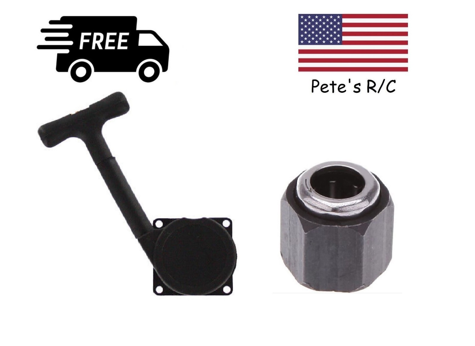 🔧 Redcat Racing S022 Pull Start | Fits Vertex .16 .18 .21 Nitro Engines | RC