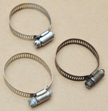 Harley original Auspuff Krümmer Exhaust Heat Shield Clamp Hitzeblech Schelle