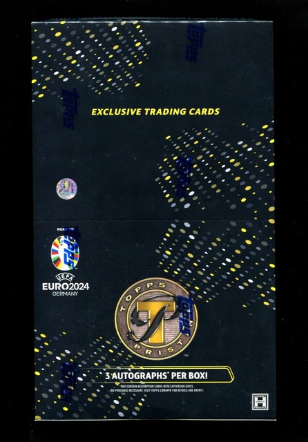 2023 TOPPS PRISTINE ROAD TO EURO 2024 SOCCER HOBBY BOX- Rip + Ship