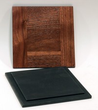 1 LENS BOARD 5.25"x5.25" for KORONA 5x7" Camera, made of solid walnut, free hole