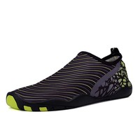 Unn Men Aqua Shoes Water Socks For Beach Swim Surf Yoga Exercise Greyblack L Unn Men Aqua Shoes Water Socks For Beach Swim Surf Yoga Exercise Greyblack L