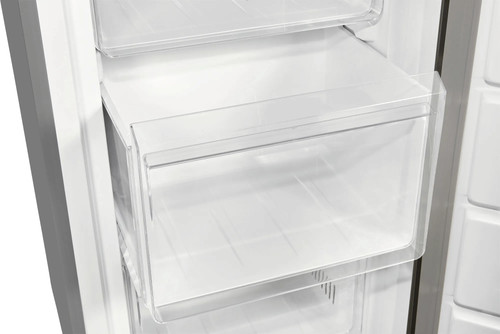 Gefrierschrank NoFrost 161L Inox Standgerät 4-Sterne leise Klasse C - Bild 5 von 7