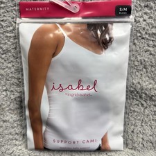 Isabel By Ingrid Isabel Support Cami Womens Small/Medium Black Maternity Shapi